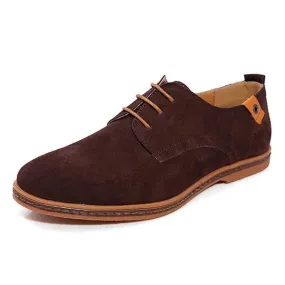 Chaussure Vintage pour Homme en Daim