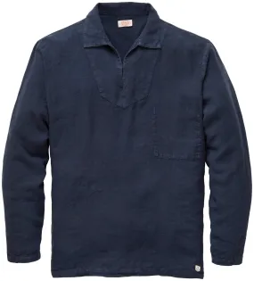 Chemise à enfiler en lin pour hommes