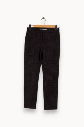 Pantalon noir et violet - Taille S/36